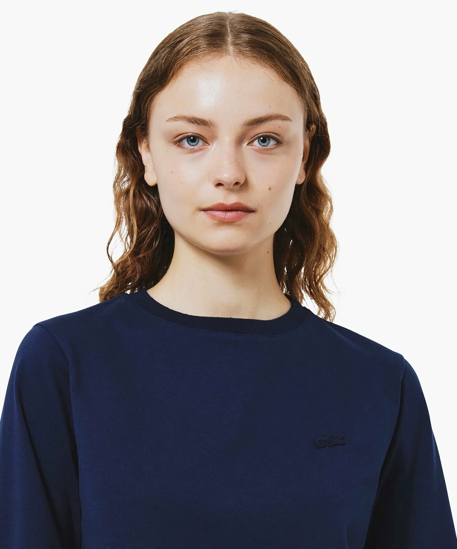 Футболка LACOSTE с длинным рукавом Navy — фото 3