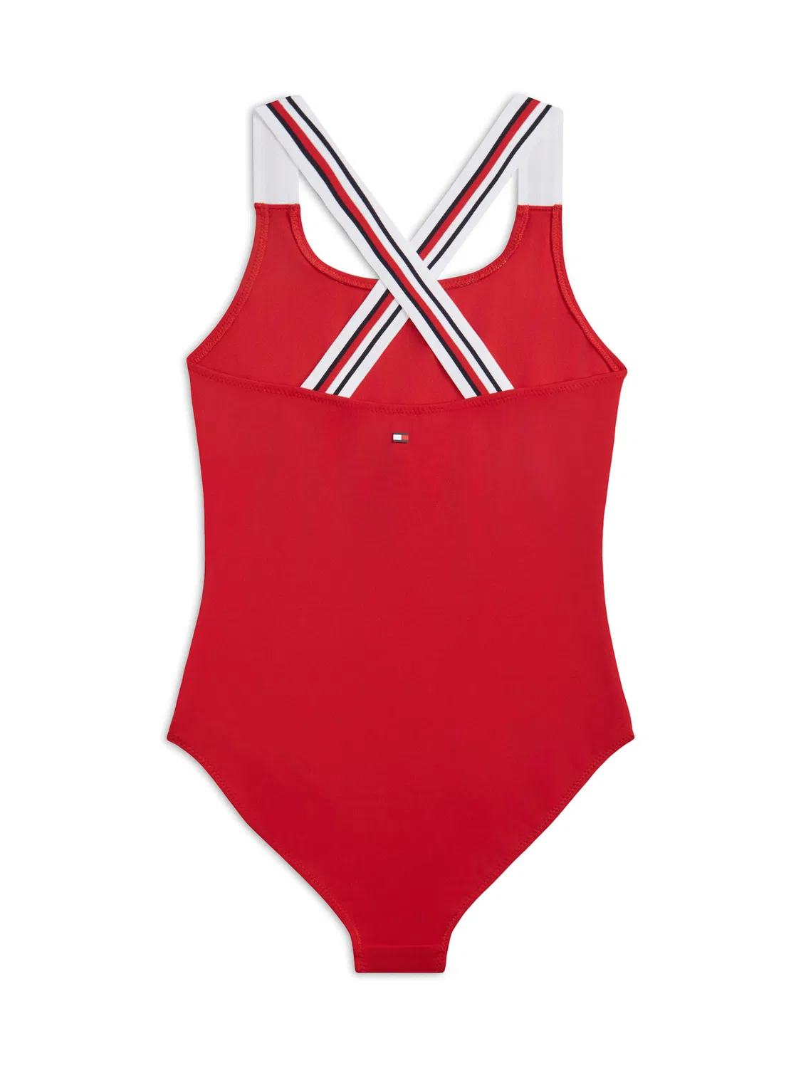 Купальник для девочки Tommy Hilfiger, красный — фото 2