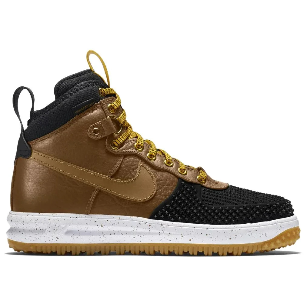 Кроссовки Nike Lunar Force 1, светло-коричневый/черный — фото 2