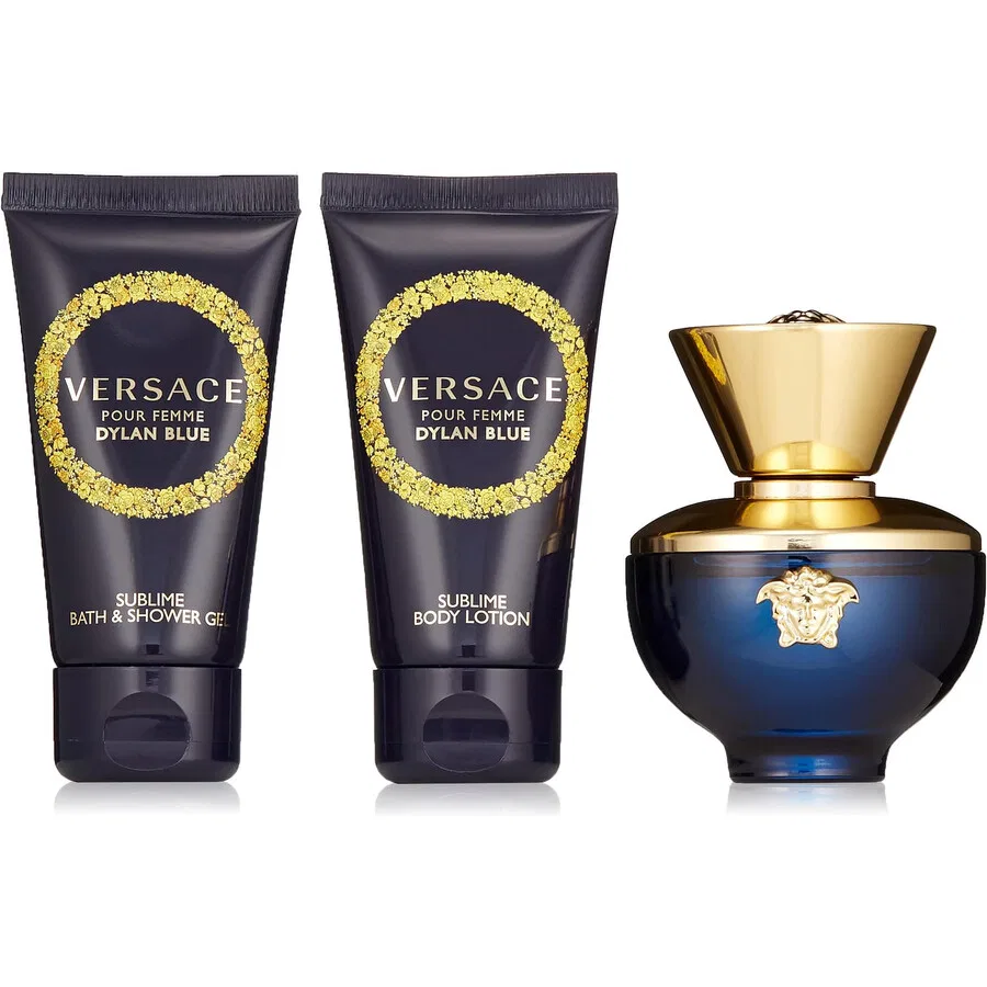 Набор парфюмерный Versace Dylan Blue Pour Femme, 50 мл