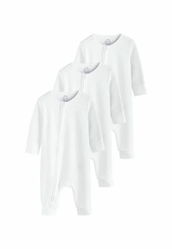 Комплект из 3 спальных костюмов Next White, белый
