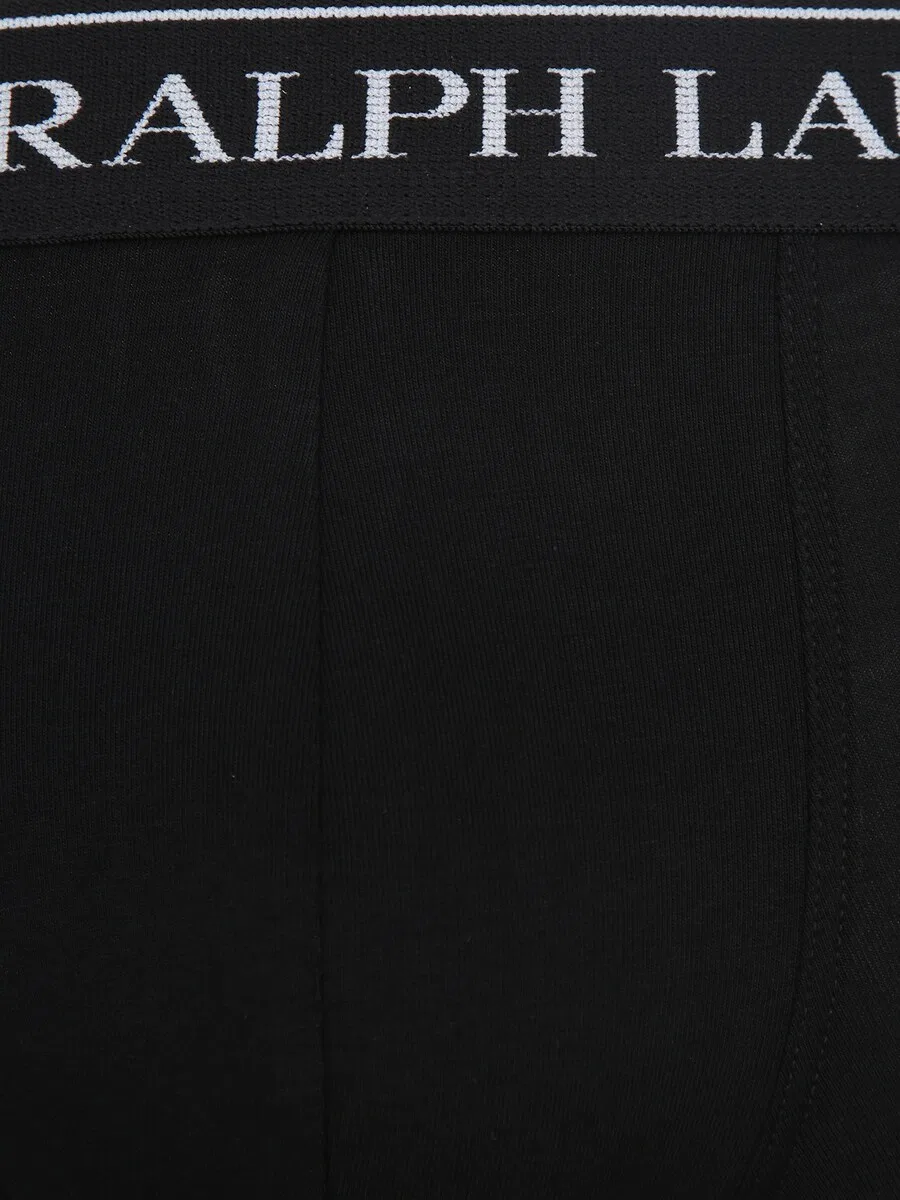 Боксерские шорты Polo Ralph Lauren черного цвета — фото 4