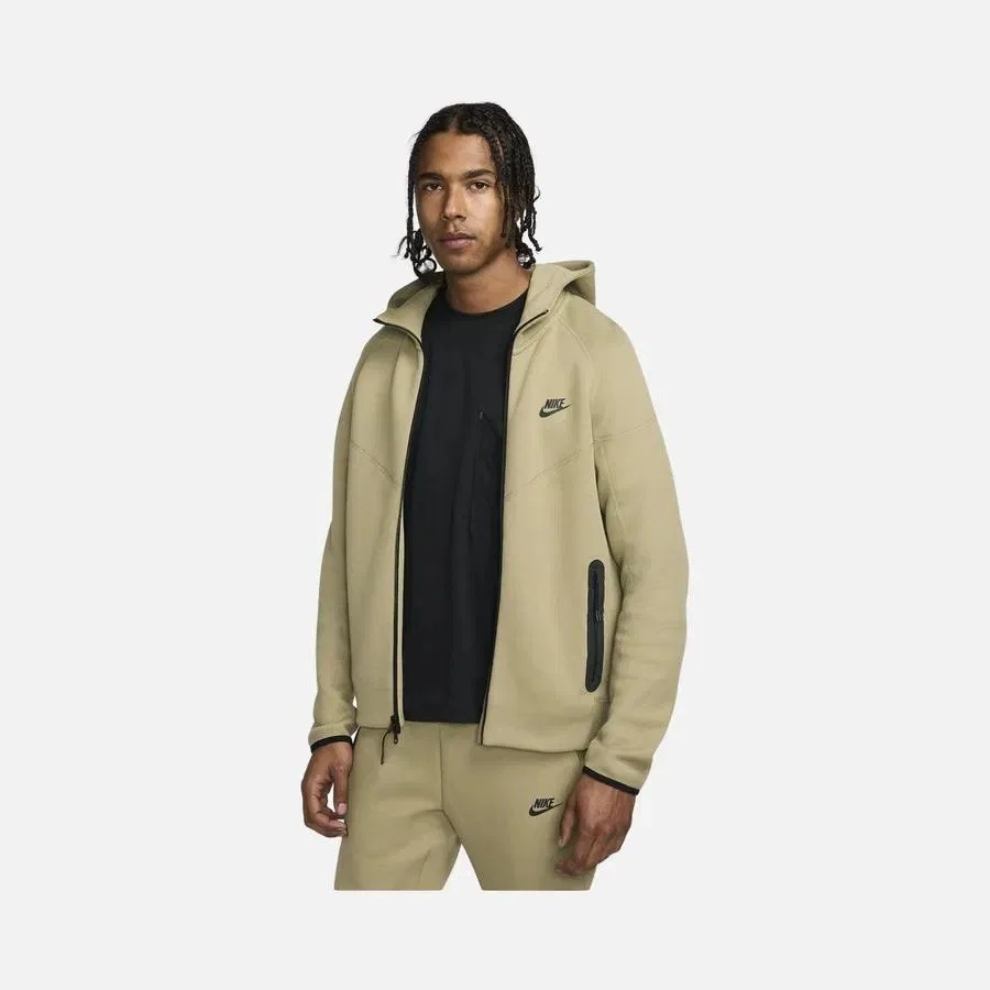 Мужской свитшот с капюшоном Tech Fleece Windrunner Nike, Антрацитовый