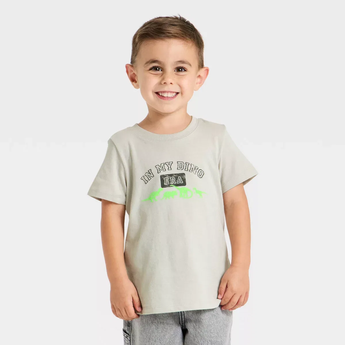 Детское футболка с коротким рукавом Classic T-Shirt INFANT/TODDLER BOY, Gray