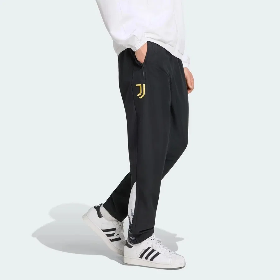 Спортивные брюки свободного кроя Juventus Turin Stadium adidas, Черный