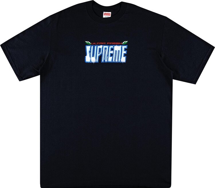 

Футболка Supreme Ultra Fresh Tee 'Navy', синий