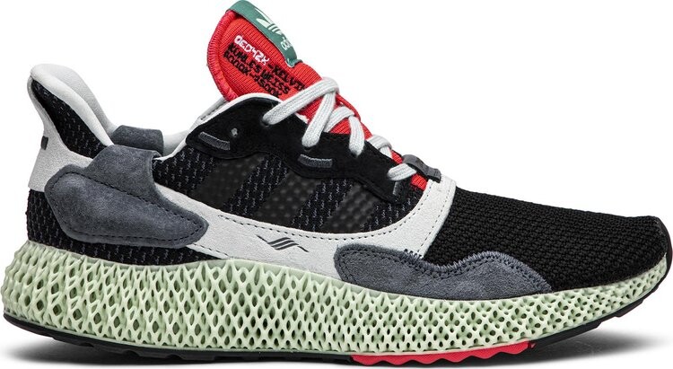 

Кроссовки Adidas ZX 4000 Futurecraft 4D 'Black Onix', черный