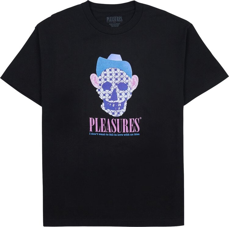 

Футболка Pleasures Cowboy T-Shirt 'Black', черный