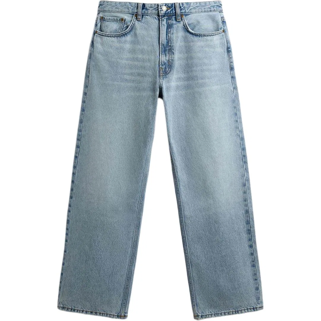 Детские джинсы унисекс средней посадки Medium Blue ZARA, Medium Blue