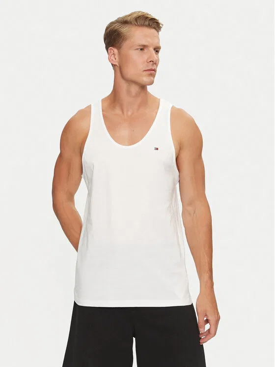 Комплект топов без рукавов regular fit Tommy Hilfiger, белый — фото 2