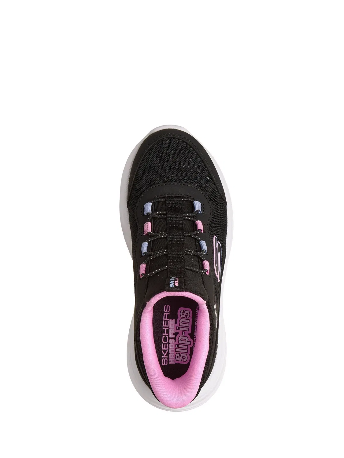 Сандалии Skechers Black Slip-Ins Bounder Pro, черные — фото 4