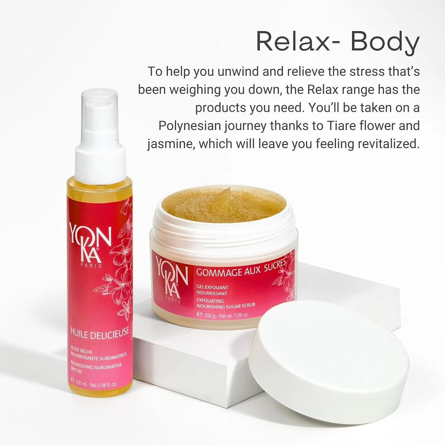 Сухое масло для тела Yonka Huile Delicieuse Nourishing Sublimative, Jasmine, 100 мл — фото 4