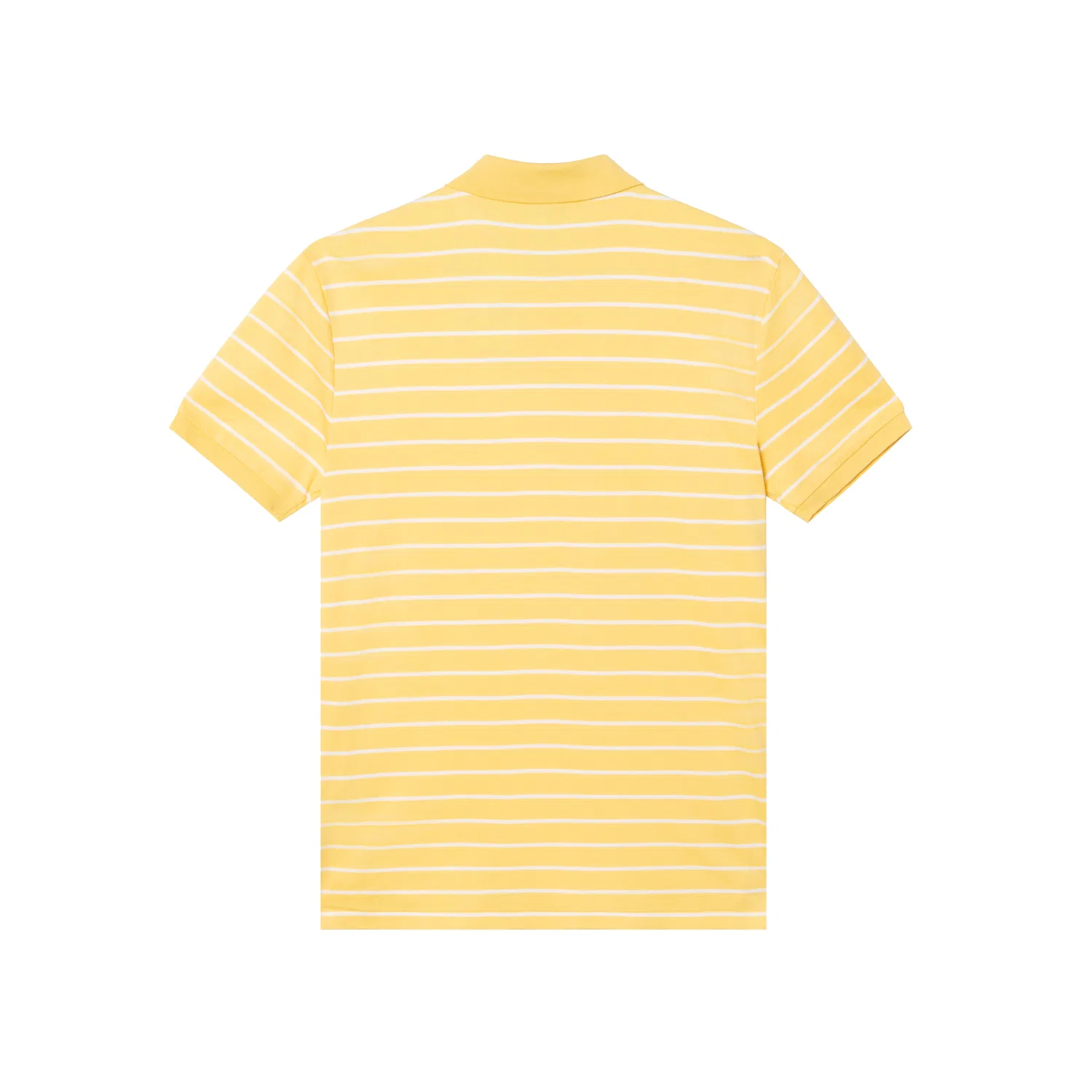 Поло Custom Slim Fit Polo Ralph Lauren, Yellow White — фото 3