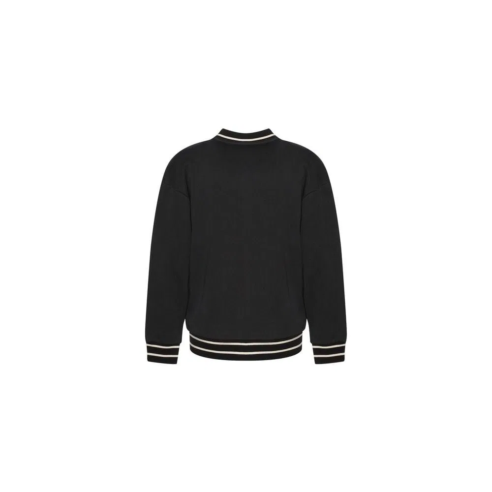 Детская куртка-бомбер для мальчиков с принтом Hmlajose Hummel, Black — фото 2