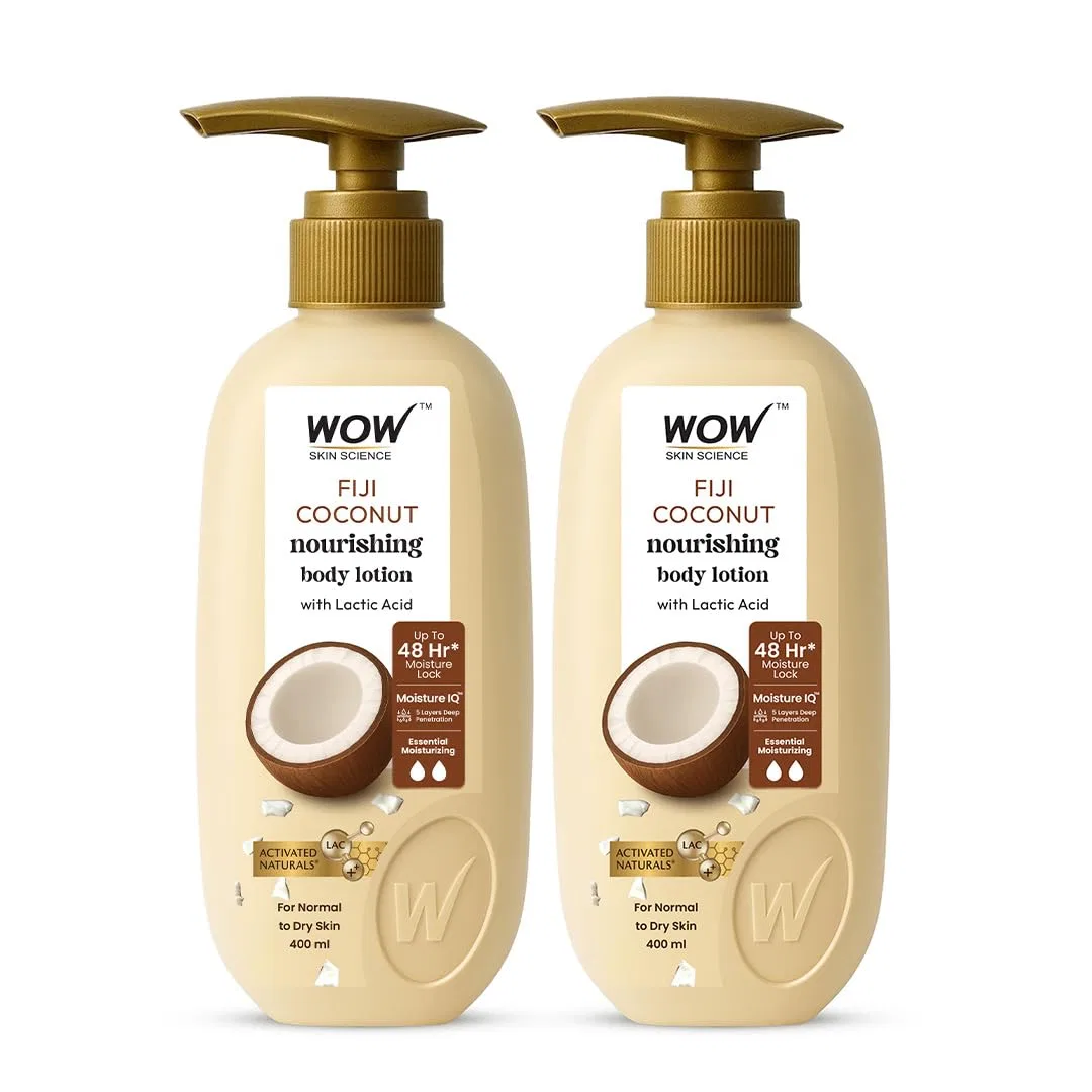 Лосьон для тела с кокосовым молоком и аргановым маслом, BUYWOW, 2 шт по 400 мл