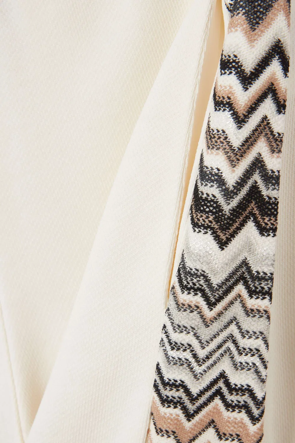 Шорты из футера с принтом зигзаг Missoni — фото 4