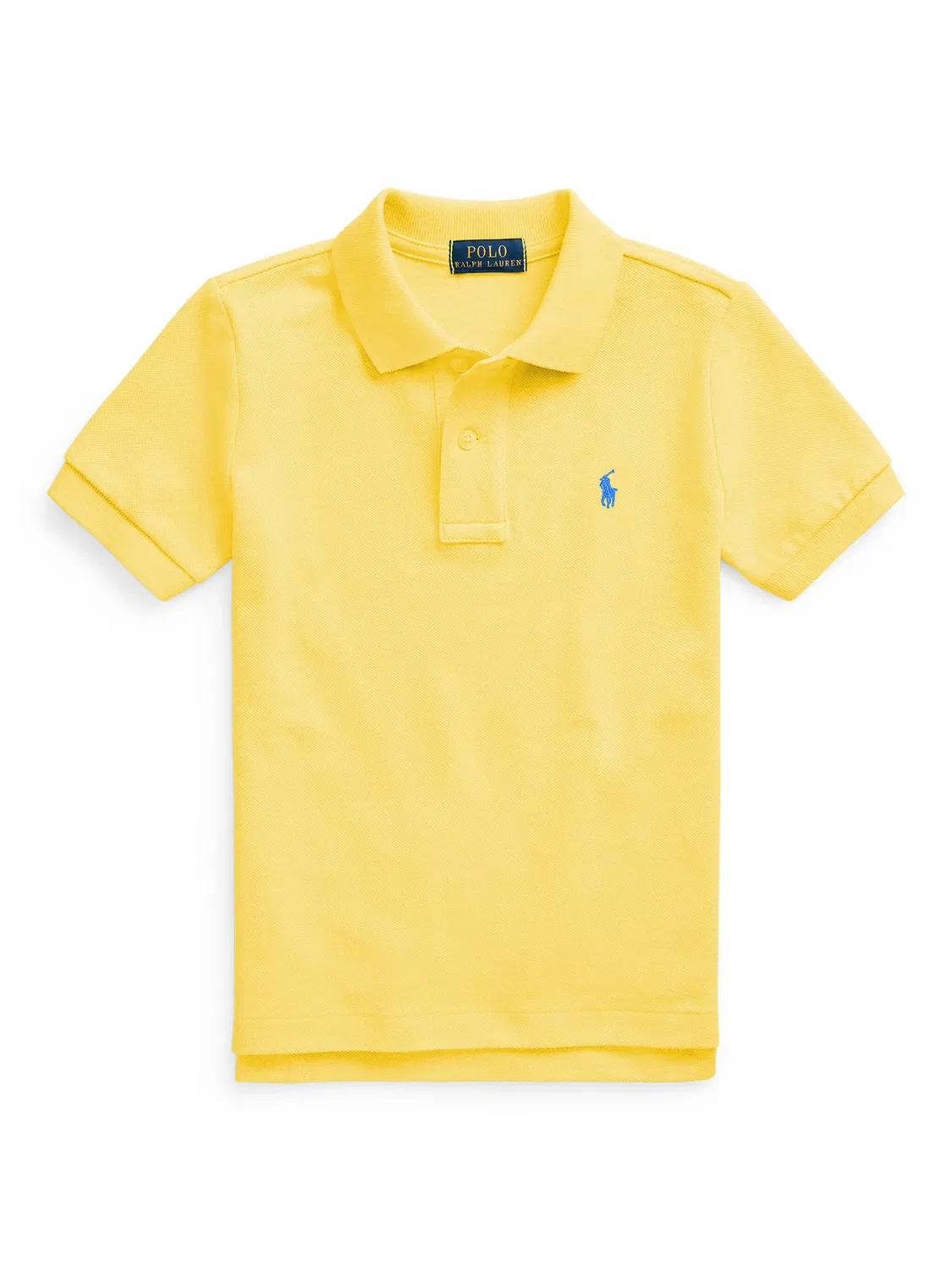 Поло с вышивкой Пони Polo Ralph Lauren, желтый