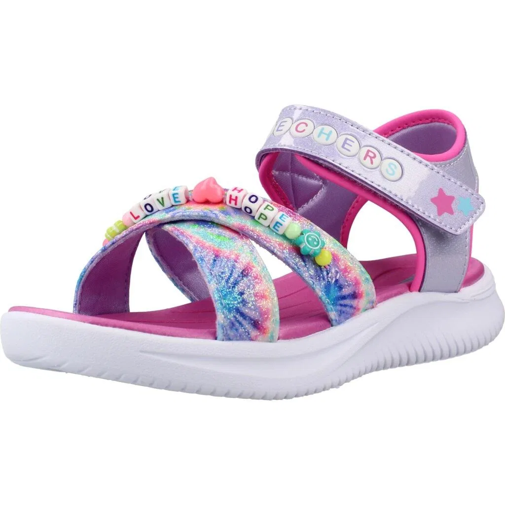 Детские сандалии с принтом Jumpsters Sandal - Tie Dye Bf Skechers, Violett