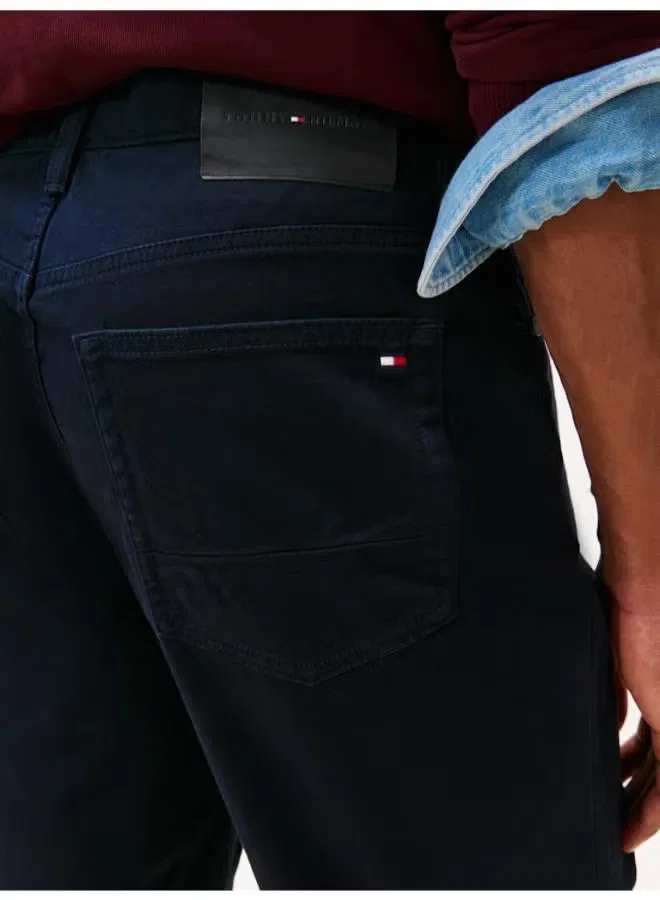 Брюки прямые чиносы Denton Tommy Hilfiger, синий — фото 3