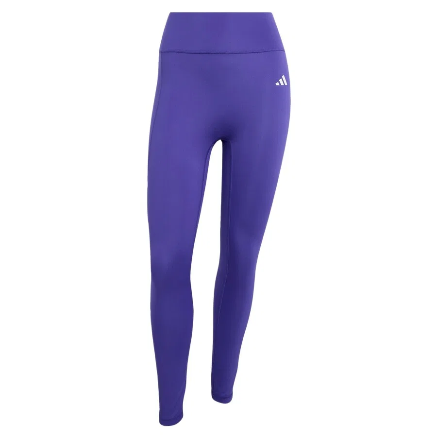 Спортивные брюки-скинни ADIDAS PERFORMANCE 'Optime Power Essentials' темно-фиолетового цвета