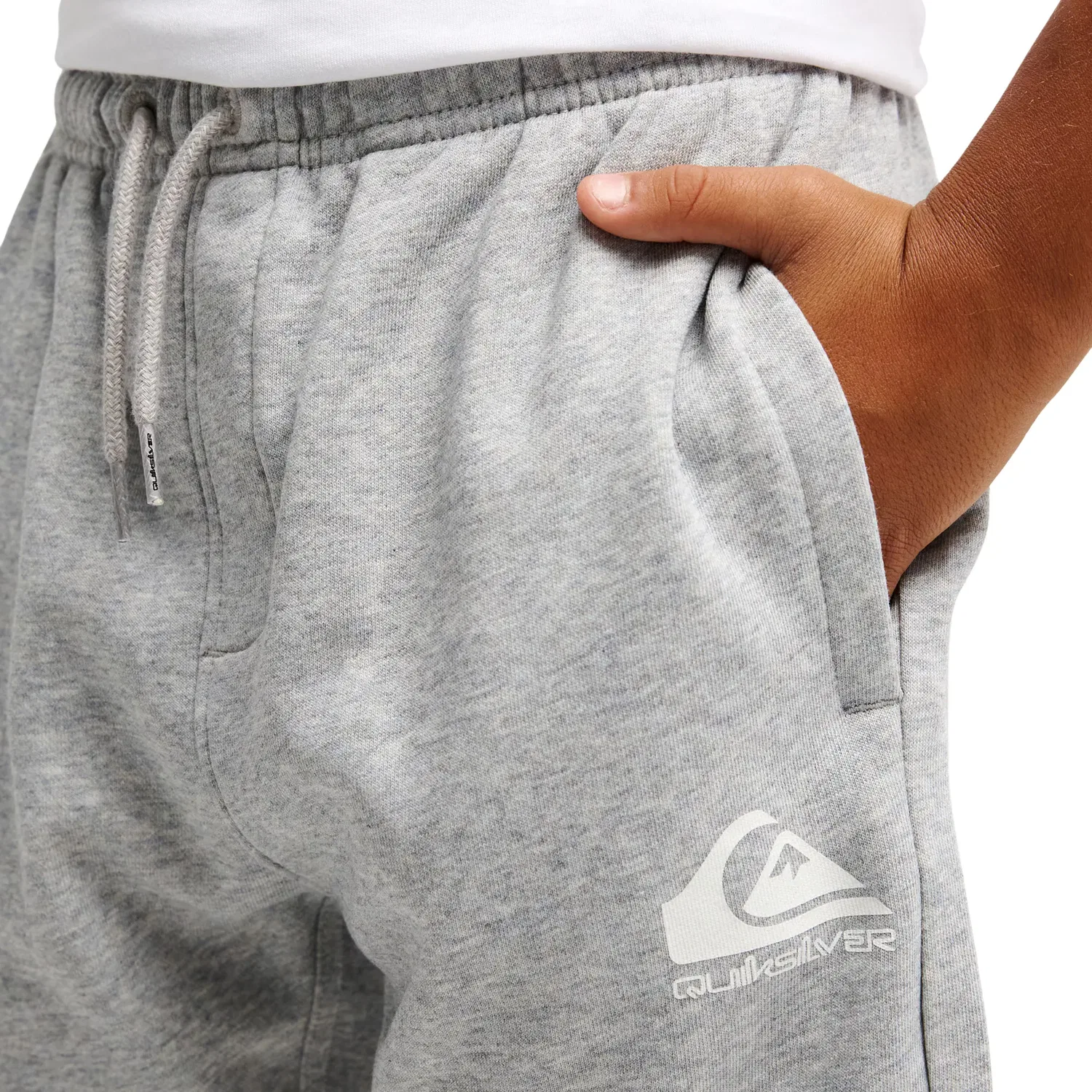 Детские шорты для мальчиков из французского терри Easy Day Quiksilver, Gris — фото 4