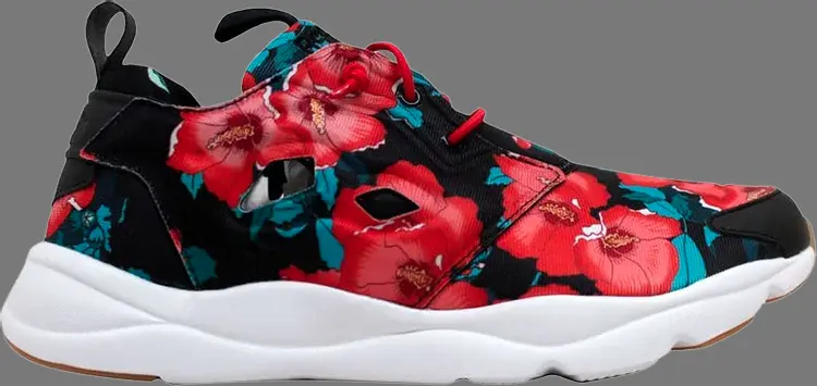 

Кроссовки wmns furylite fg ' red flowers' Reebok, черный