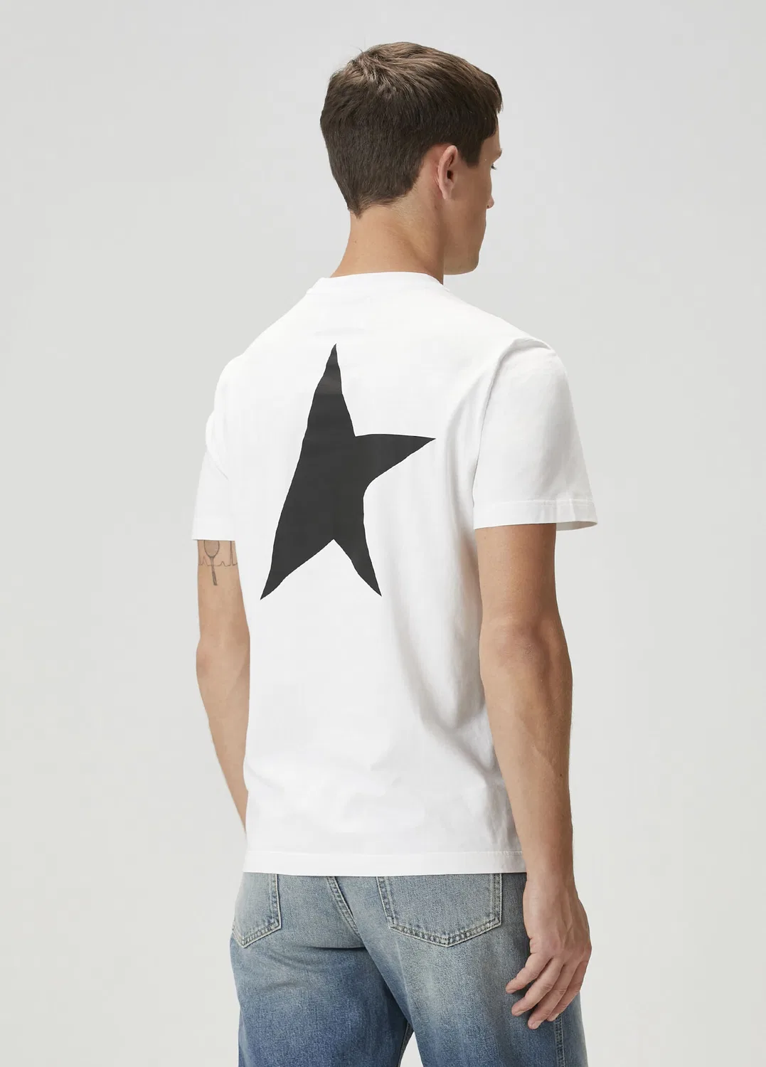 Футболка Regular Fit Star Golden Goose, siyah-beyaz — фото 4