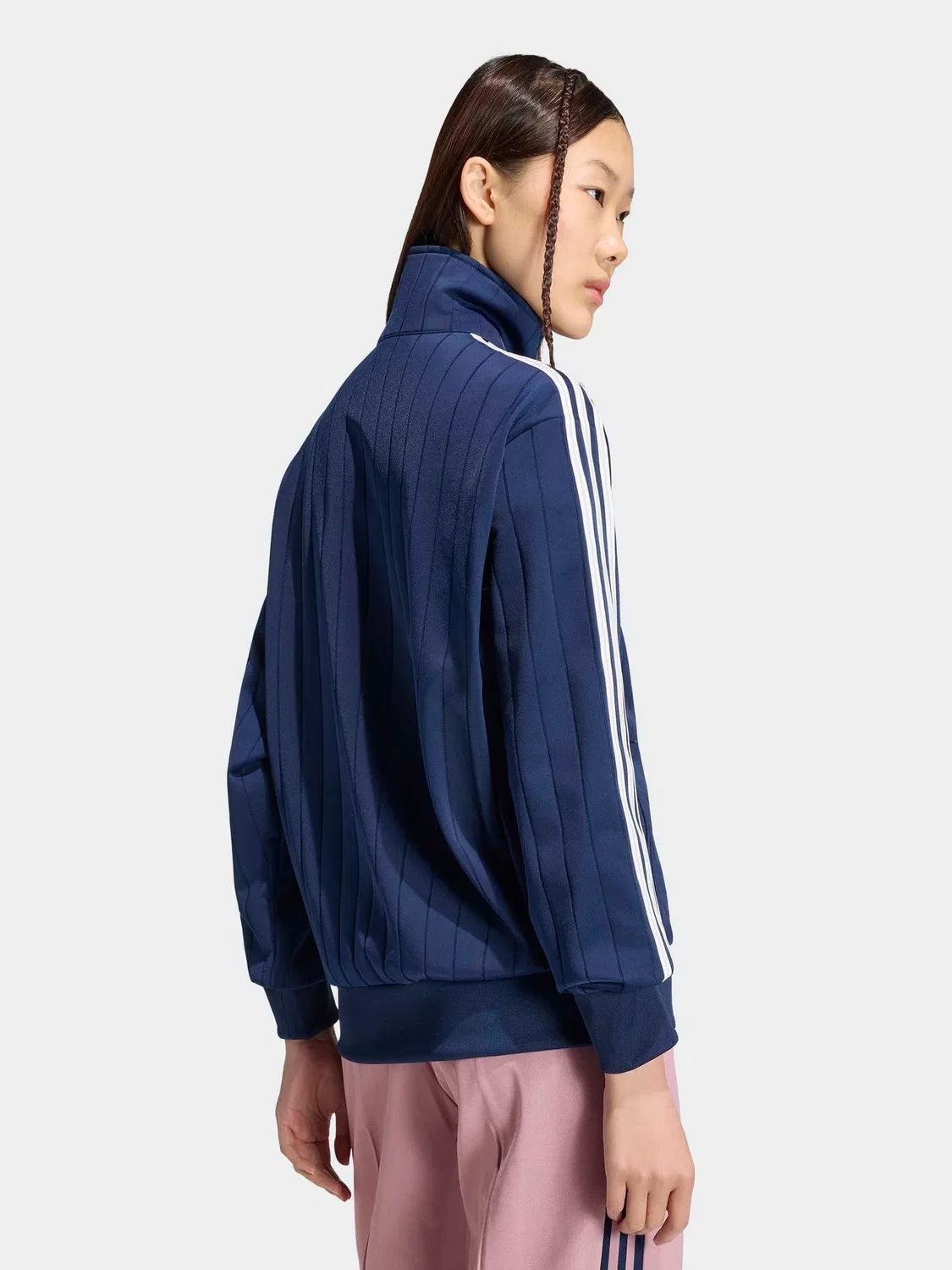 Толстовка Pinstripe Firebird, adidas Originals, синий — фото 2