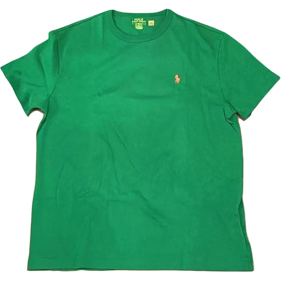 Мужская футболка с круглым вырезом Green Polo Ralph Lauren, Green