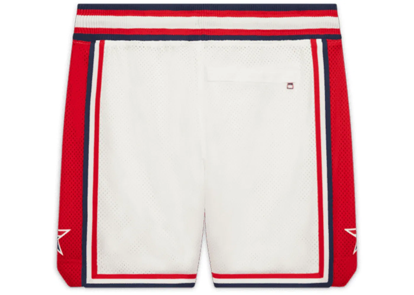 Мужские шорты с принтом Trophy Room Game Shorts Jordan, Sail/University Red/Midnight Navy — фото 2