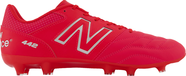 Бутсы New Balance 442v2 Team FG 'Red White', красный - фото