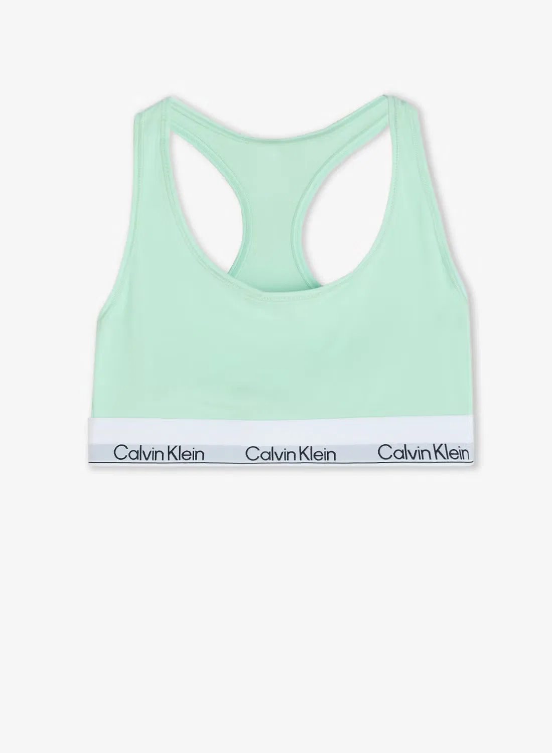 Бюстгальтер без косточек с логотипом Icon Calvin Klein, мятный