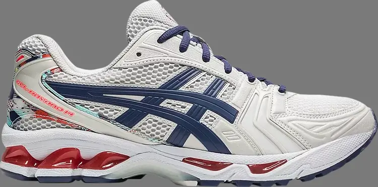 

Кроссовки gel kayano 14 'glacier grey thunder blue' Asics, серый