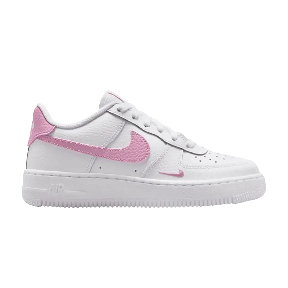 Кроссовки с принтом Air Force 1 Nike, White Pink