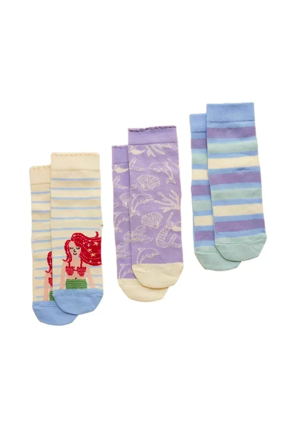 Набор из 3 пар носков Neat Feet Joules, голубой