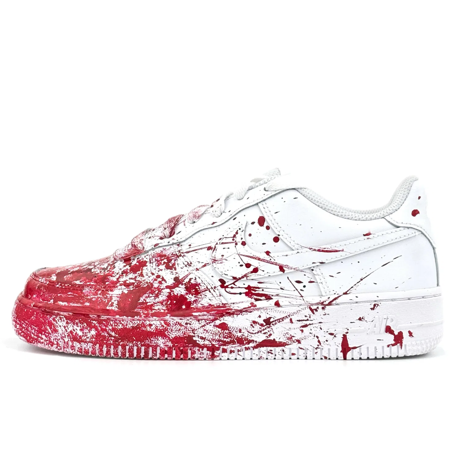 Кроссовки для скейтбординга Nike Air Force 1, Red White