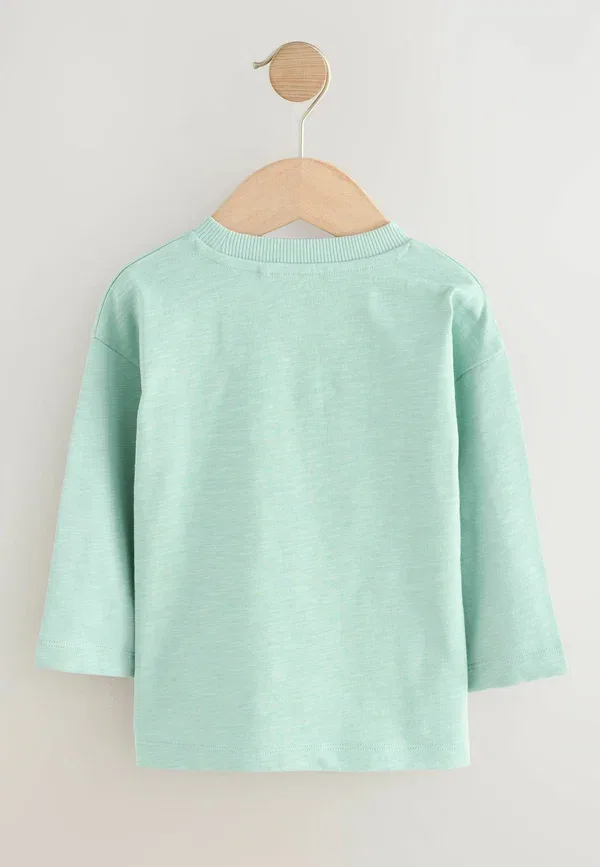 Футболка с принтом Oversized Next, Mineral Blue Bear, синий — фото 4