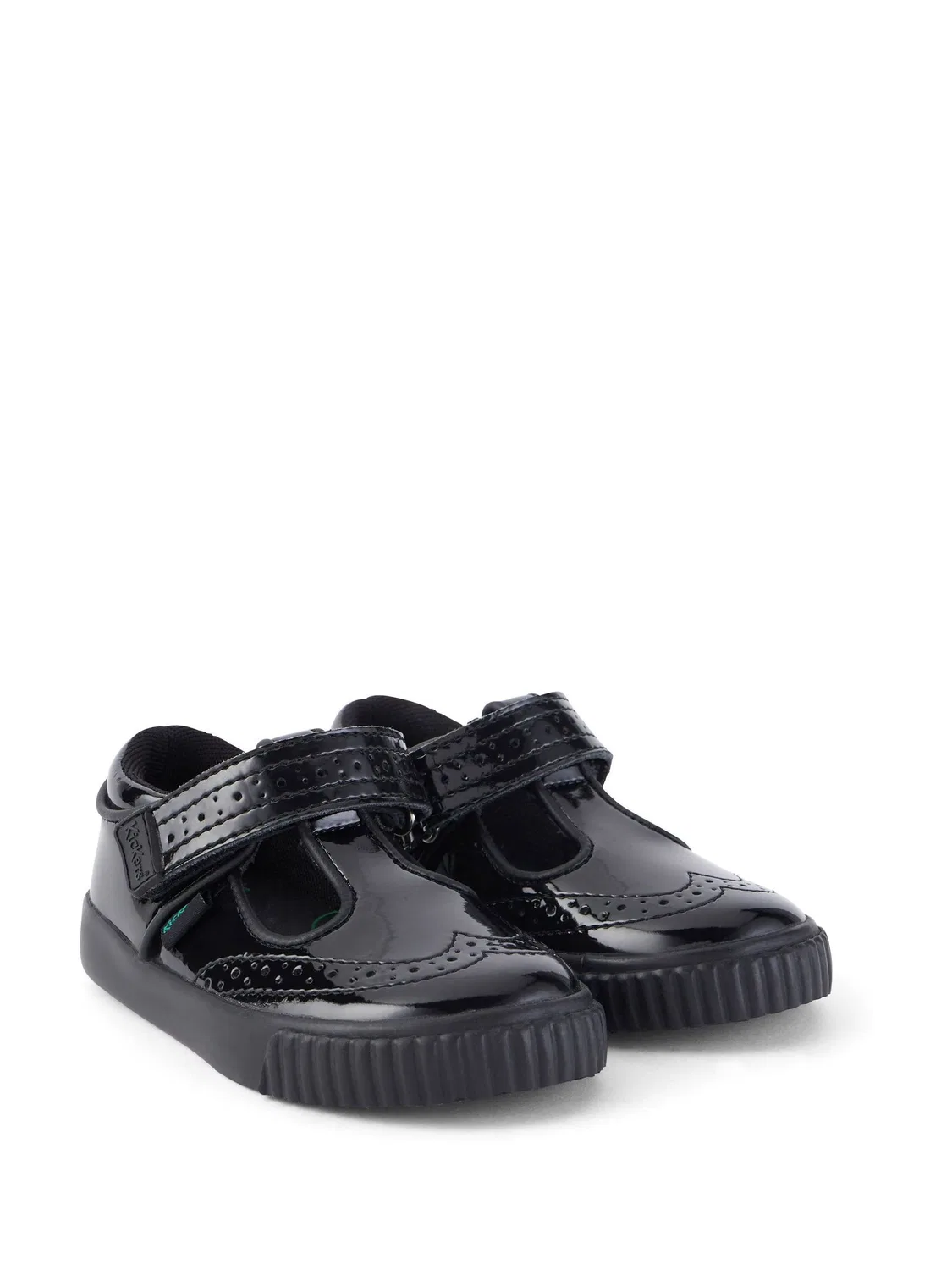 Туфли brogue T-Bar Kickers, черный — фото 3