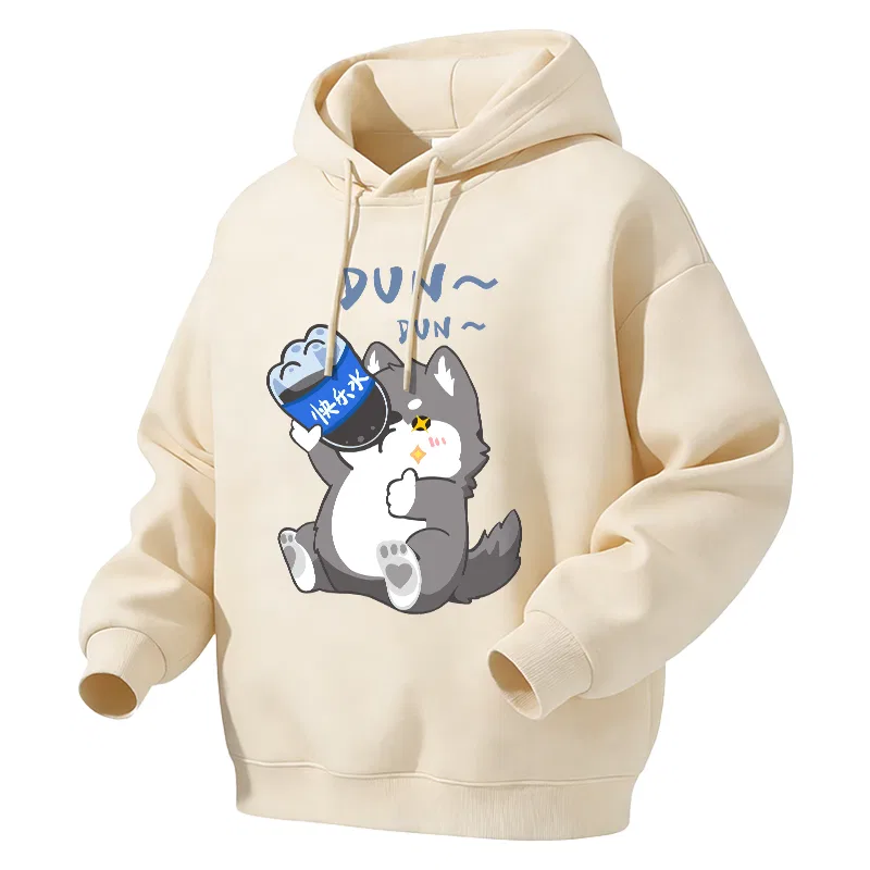 Детское свитшот с принтом MINISO, Light Beige (Ton Ton Er Ha)