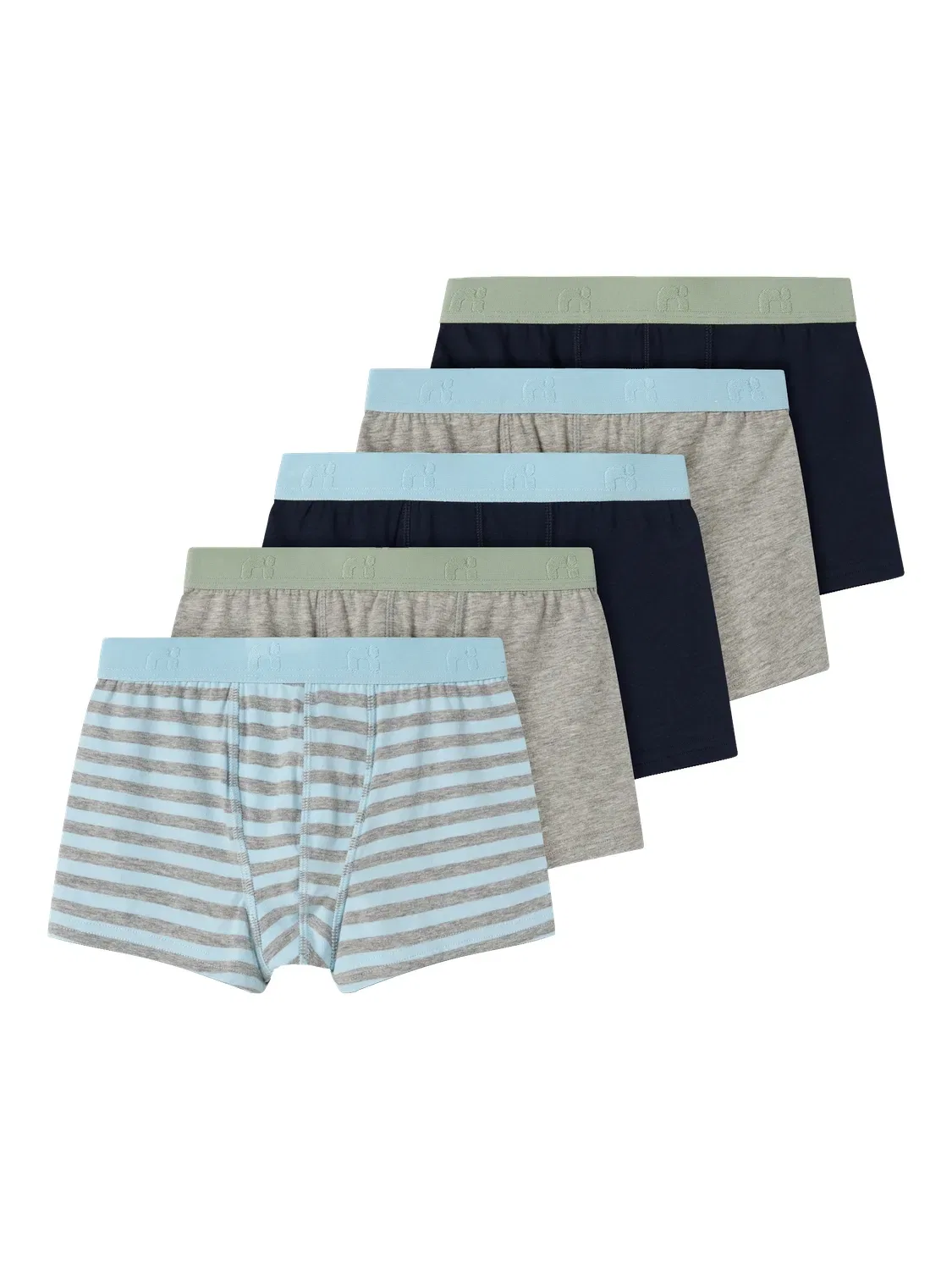 Боксеры комплект из 5 штук Nkmboxer Name It, бирюзовый