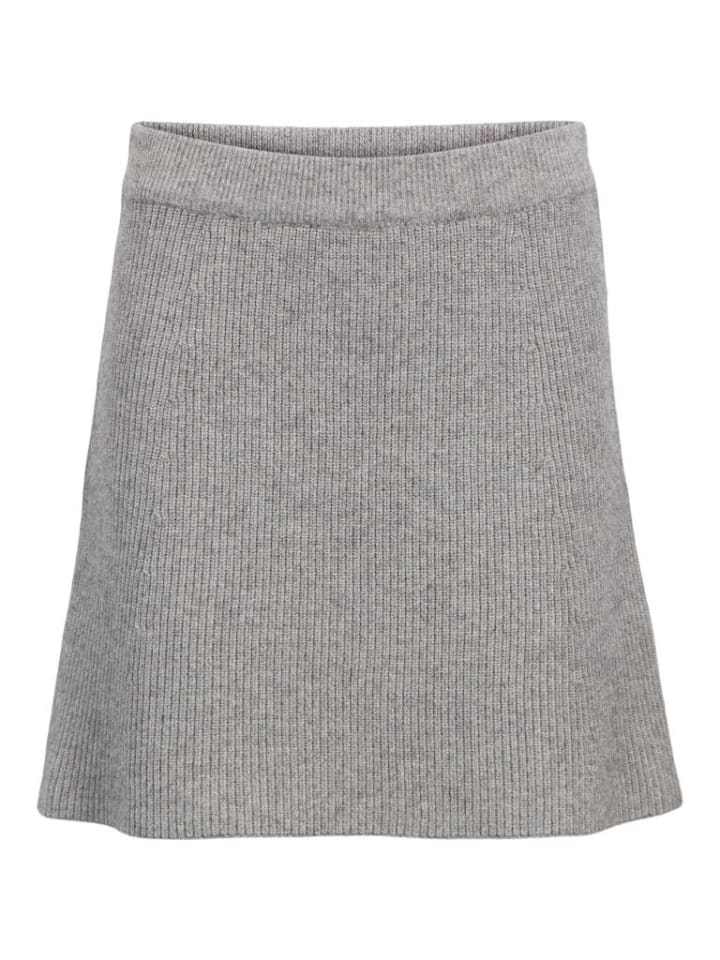 

Юбка до колена Object, средний серый меланж