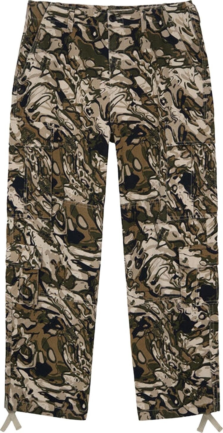 

Брюки Stussy Ripstop Surplus Cargo 'Veil Camo', разноцветный
