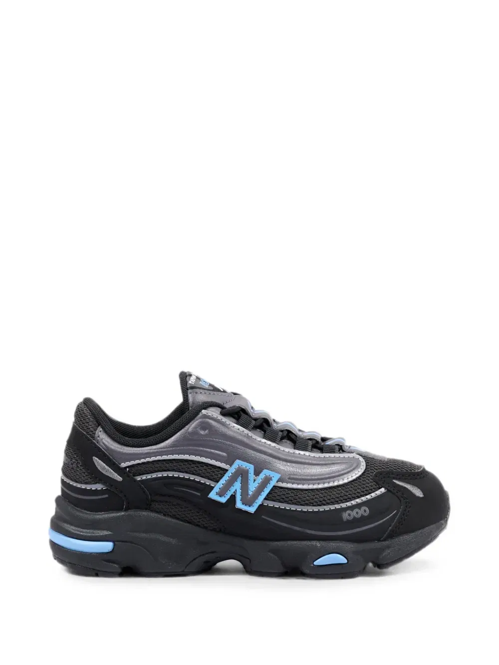 Кроссовки на шнуровке New Balance Kids, черный