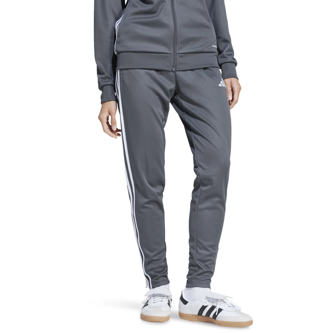 Женские тренировочные брюки Tiro 25 Essentials Adidas, серый/белый