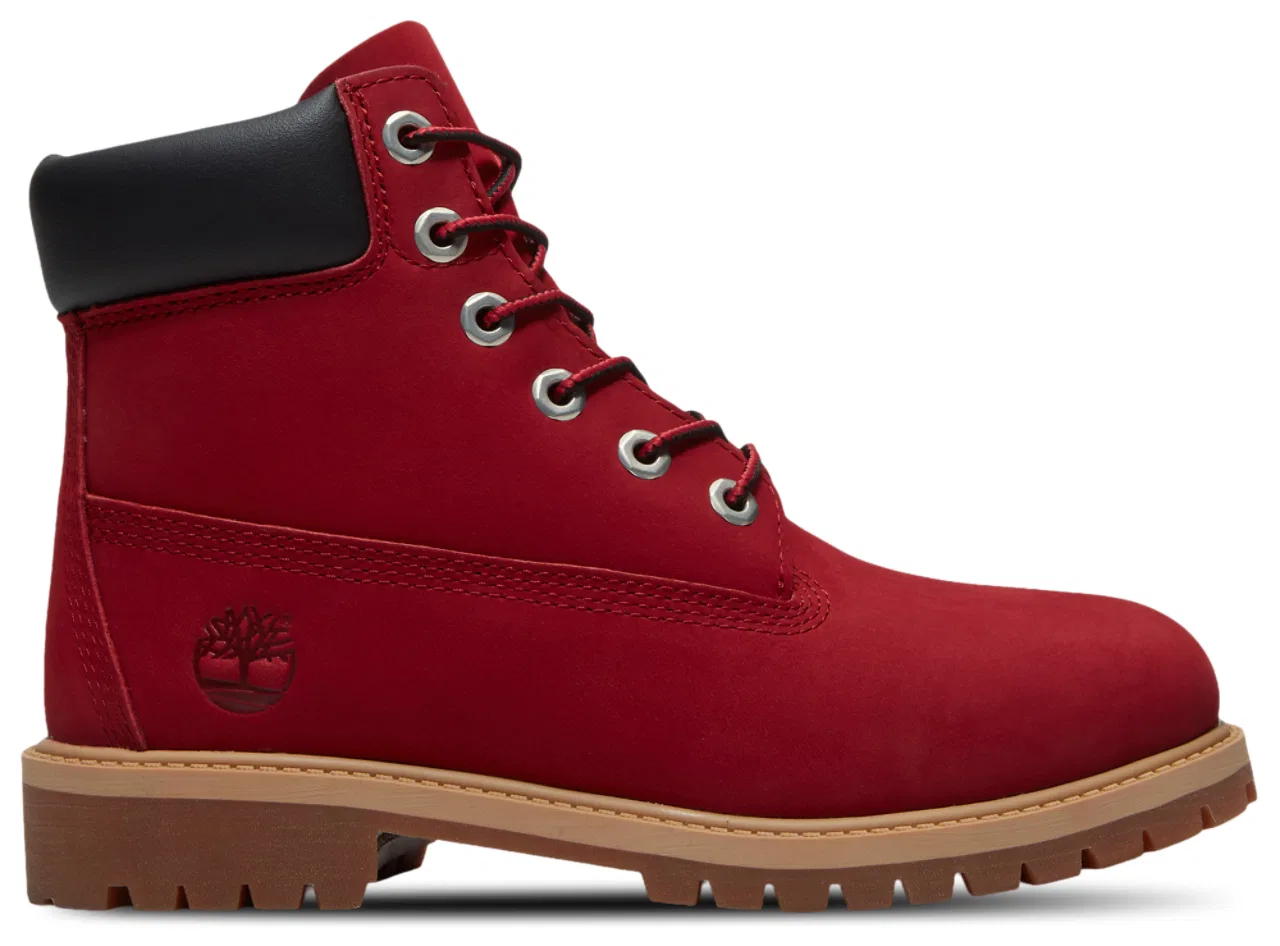 Ботинки для мальчиков 6 Inch Timberland, красный