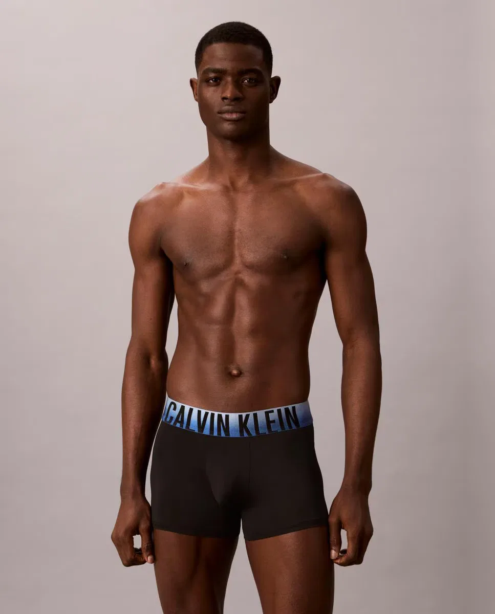 Комплект из 3 боксерских трусов - Calvin Klein - черные — фото 2