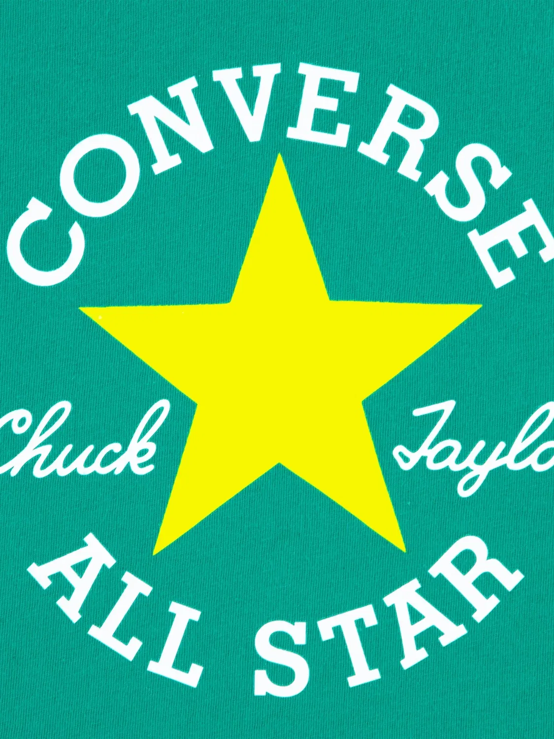 Футболка с логотипом Chuck Taylor Converse Kids, зеленый — фото 4