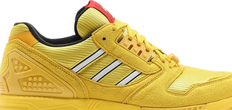 Кроссовки Adidas LEGO x ZX 8000 'Color Pack - Equipment Yellow', желтый — фото 3