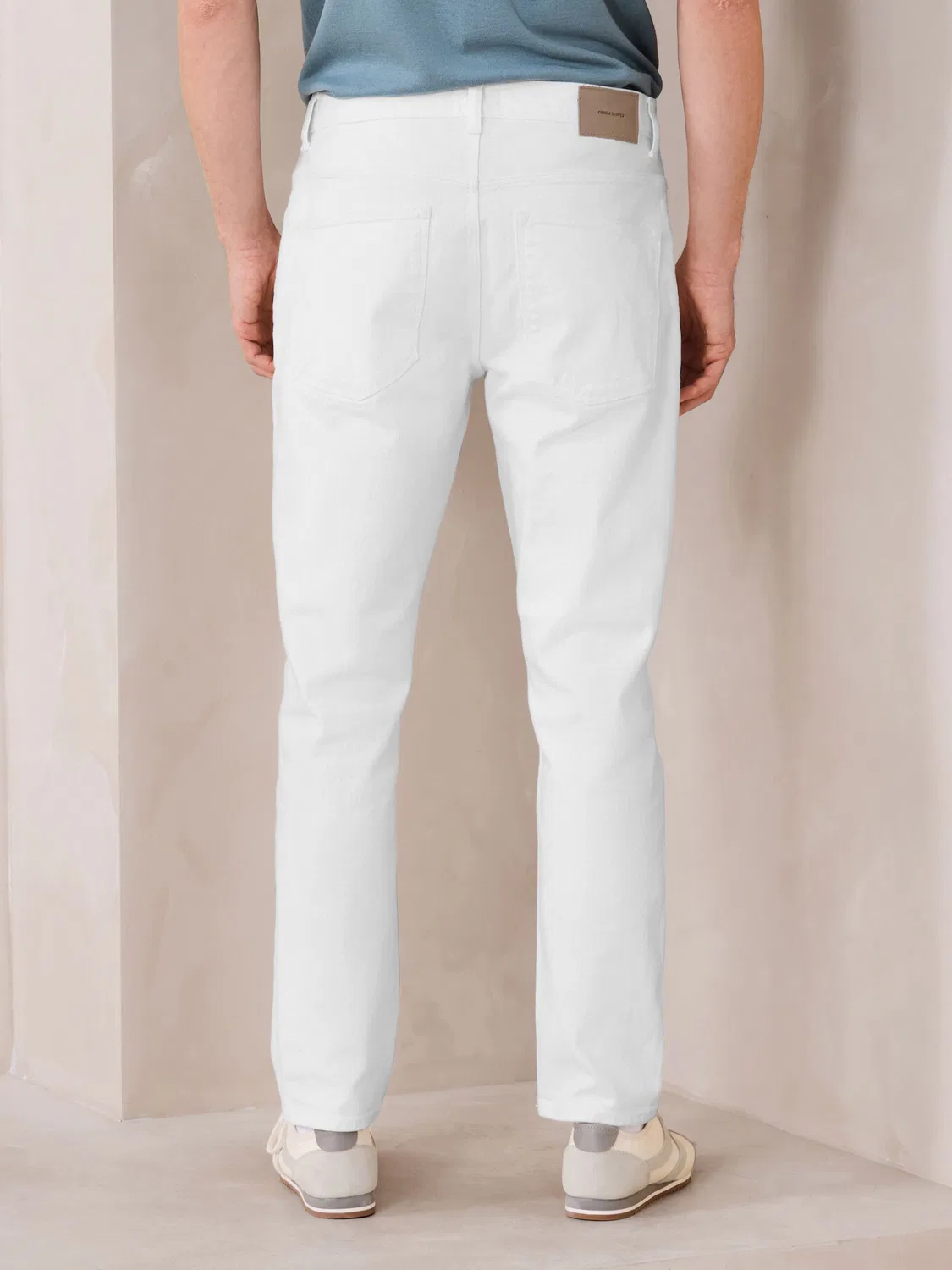 Джинсы Regular Tapered Fit N. Premium Next, белый — фото 4