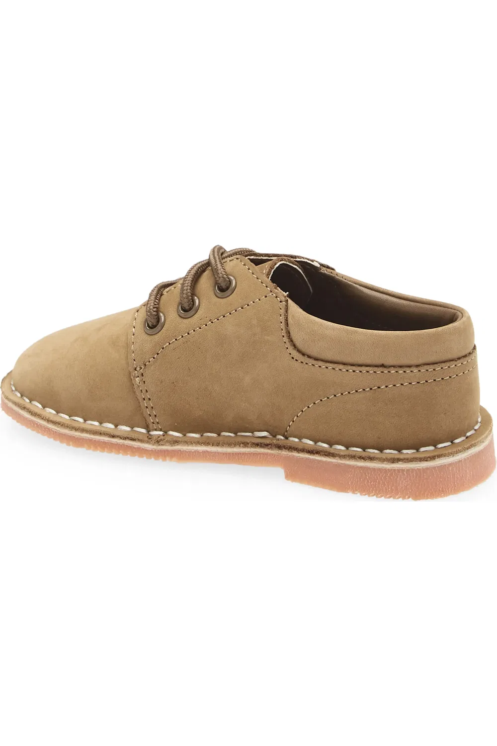 Детские ботинки на шнуровке кожаные Tyler L'AMOUR, Nubuck Khaki — фото 2